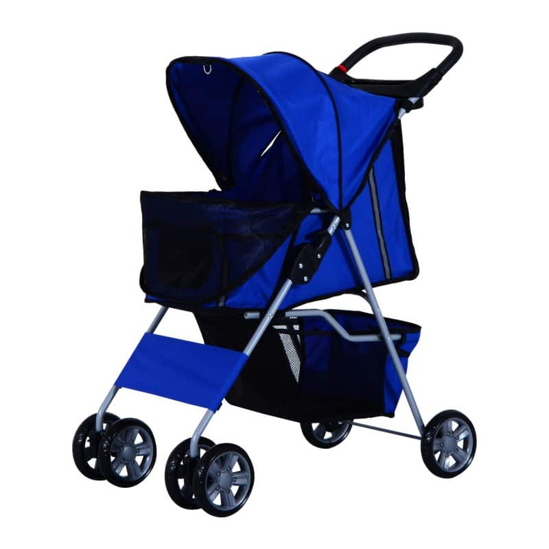 PawHut Pet Stroller D00-058BU 970 x 750 x 450 mm Blue