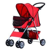 PawHut Pet Stroller D00-058RD 970 x 750 x 450 mm Red