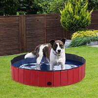 PawHut Pet Swimming Pool D01-004RD 300 x 1200 x 1200 mm Red