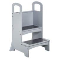 HOMCOM Kids Steps 800 x 400 x 400 mm Grey