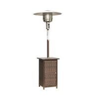 HOMCOM Outdoor Heater 2210 x 810 x 810 mm Brown