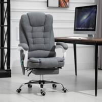 Vinsetto Massage Office Chair 921-364 1220 x 650 x 700 mm Grey