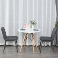 HOMCOM Dining Chair 810 x 435 x 600 mm Grey