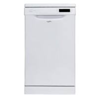 Statesman Slimline FD10PW Dishwasher 6 Wash program Metal White