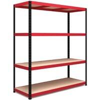 Nautilus Designs Garage Shelving - Boltless Model: 13513 Steel Silver