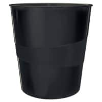 Leitz Recycle Waste Bin 15 L Black Plastic