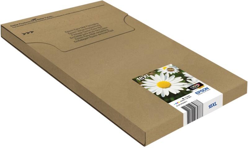 Epson 18XL Original Ink Cartridge C13T18164511 Black, Cyan, Magenta, Yellow Multipack Pack of 4