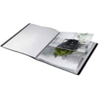 Leitz Recycle Display Book A4 Black 90% Recycled Plastic 20 Pockets