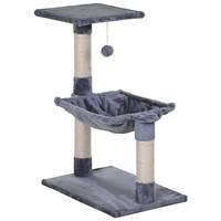 PawHut Cat Tree Grey 360 mm x 500 mm x 700 mm