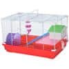 PawHut Hamster Cage Red, White 300 mm x 470 mm x 270 mm