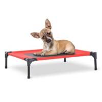 PawHut Pet Bed Red, Black 610 mm x 760 mm x 180 mm