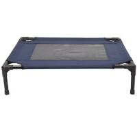 PawHut Pet Bed Blue, Black 610 mm x 762 mm x 180 mm