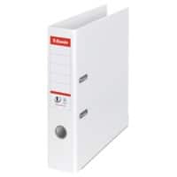Esselte No.1 Power Lever Arch File A4 72 mm White 2 ring 811300 Polypropylene Portrait  Pack of 10