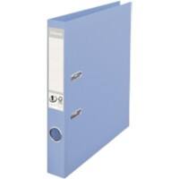 Esselte No.1 Solea Lever Arch File A4 52 mm Blue 2 Rings 231041 Polypropylene Portrait  Pack of 10
