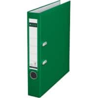 Leitz 180° Lever Arch File A4 52 mm Green 2 ring 1015 Polypropylene Portrait  Pack of 10