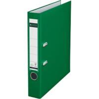 Leitz 180° Lever Arch File A4 52 mm Green 2 ring 1015 Polypropylene Portrait Pack of 10