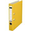 Leitz 180° Lever Arch File A4 52 mm Yellow 2 ring 1015 Polypropylene Portrait Pack of 10