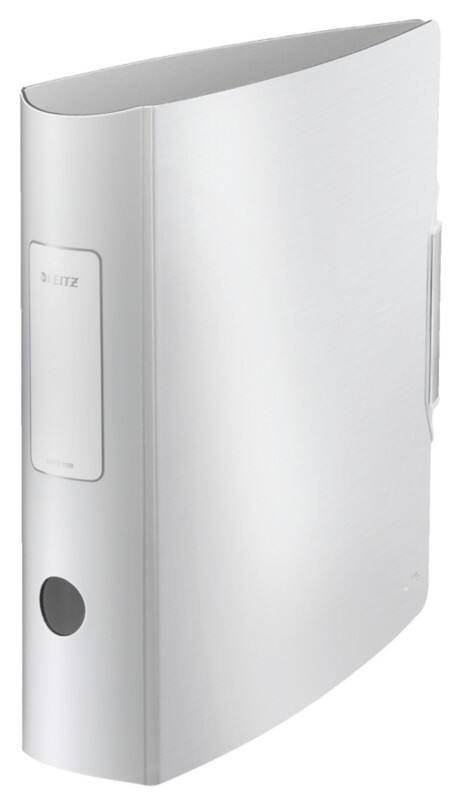 Leitz 180° Active Style Wide Lever Arch File A4 82 mm White 2 Rings 1108 Polyfoam Portrait Pack of 5