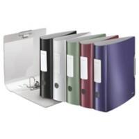 Leitz 180° Active Style Lever Arch File A4 82 mm Assorted 2 ring 1108 Polyfoam Portrait  Pack of 5
