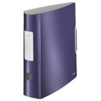Leitz 180° Active Style Lever Arch File A4 82 mm Blue 2 ring 1108 Polyfoam Portrait  Pack of 5