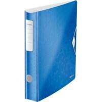 Leitz 180° Active WOW Lever Arch File A4 60 mm Blue 2 ring 1107 Polyfoam Portrait  Pack of 5