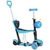 HOMCOM Kids Kick Scooter 371-008BU Blue