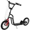 HOMCOM Scooter 371-015BK Black, Red