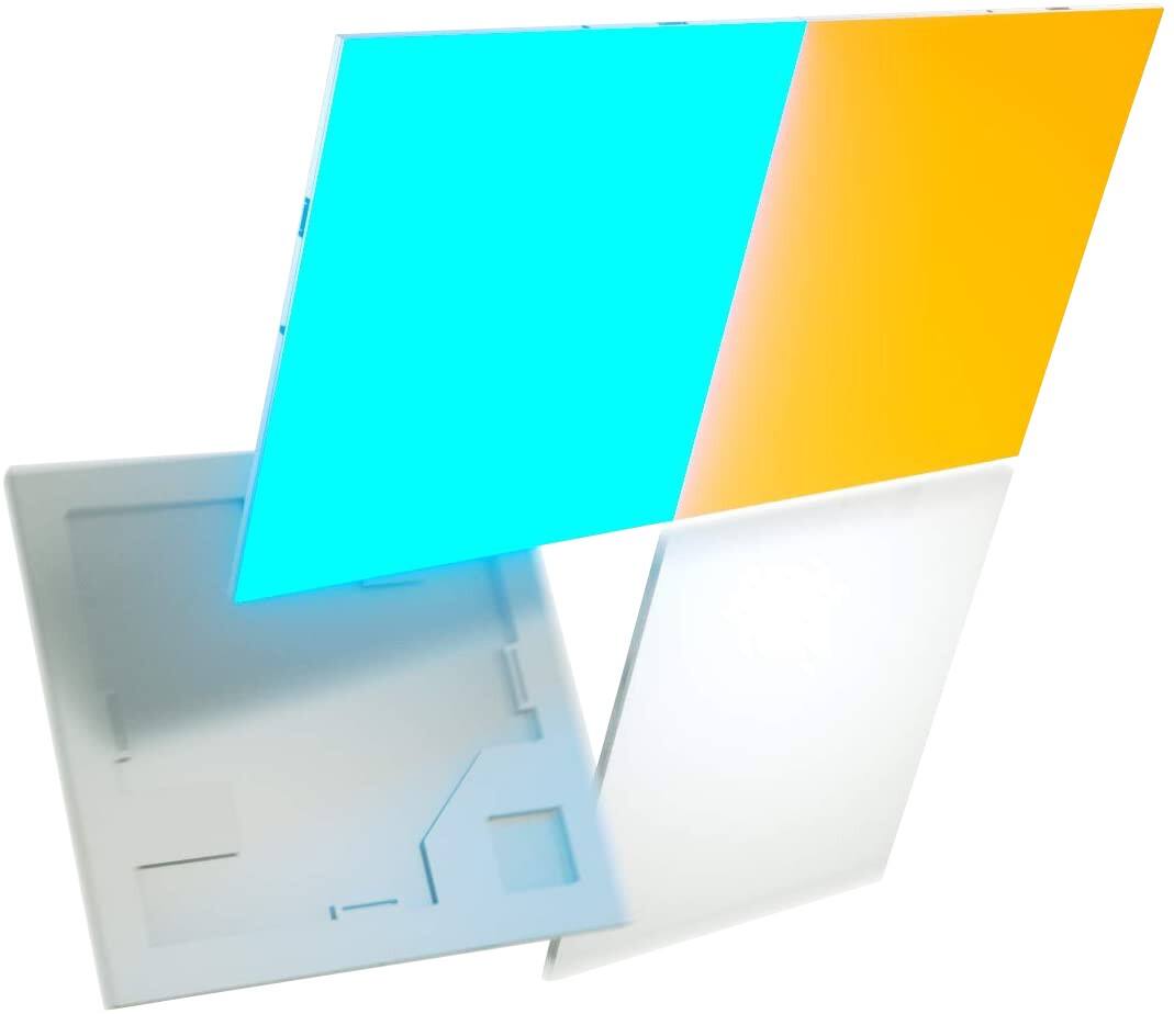 Nanoleaf LED Light Panels White Pack of 4 | Viking Direct UK