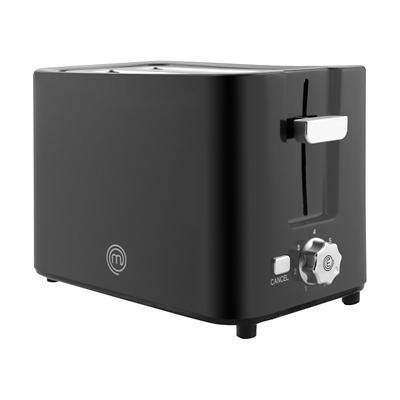 MasterChef Toaster 7-way Heat Setting UK Plastic Black