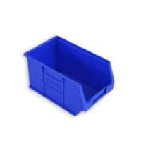 EXPORTA Storage Bin Plastic Blue 150 x 132 x 240mm Pack of 10