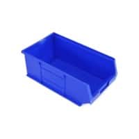 EXPORTA Storage Bin Plastic Blue 205 x 132 x 350mm Pack of 10