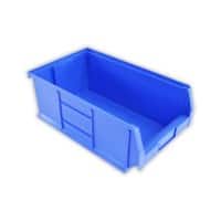 EXPORTA Storage Bin Plastic Blue 310 x 200 x 520mm Pack of 5