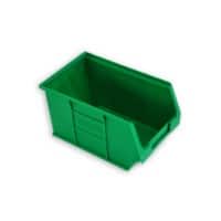 EXPORTA Storage Bin Plastic Green 150 x 132 x 240mm Pack of 10
