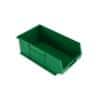 EXPORTA Storage Bin Plastic Green 205 x 132 x 350mm Pack of 10