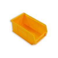 EXPORTA Storage Bin Plastic Yellow 100 x 75 x 165mm Pack of 20