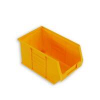 EXPORTA Storage Bin Plastic Yellow 150 x 132 x 240mm Pack of 10