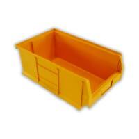 EXPORTA Storage Bin Plastic Yellow 310 x 200 x 520mm Pack of 5