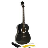 Martin Smith Acoustic Guitar W-100-BK-PK Black