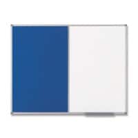 Nobo Dry Wipe Board Single Sided 120 (W) x 90 (H) cm Blue, White