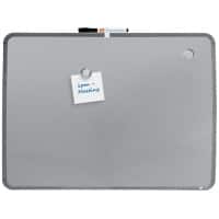 Nobo Small Whiteboard Magnetic Single Sided 58 (W) x 43 (H) cm Grey