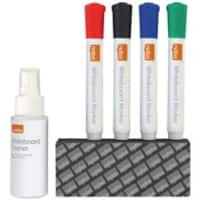 Nobo Whiteboard Cleaning Kit Quartet