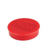 Nobo Whiteboard Magnets 38 mm Red Pack of 4