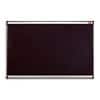 Nobo Notice Board HDF with Aluminium Finish 1200 x 900 mm Black