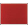 Nobo Classic Notice Board Felt Red 900 x 600 mm