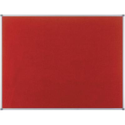 Nobo Classic Notice Board Felt Red 900 x 600 mm