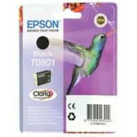 EPSON Ink Cartridge Black T0801 Hummingbird Original T0801