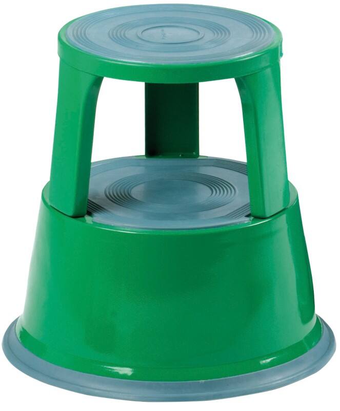 GPC Step Stool 430 mm Steel 150 kg Green