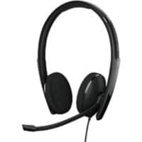 EPOS ADAPT 100 Series Wired Headset Over-the-head, Over-the-ear USB Noise Cancelling Microphone Stereo 160 USB II Black