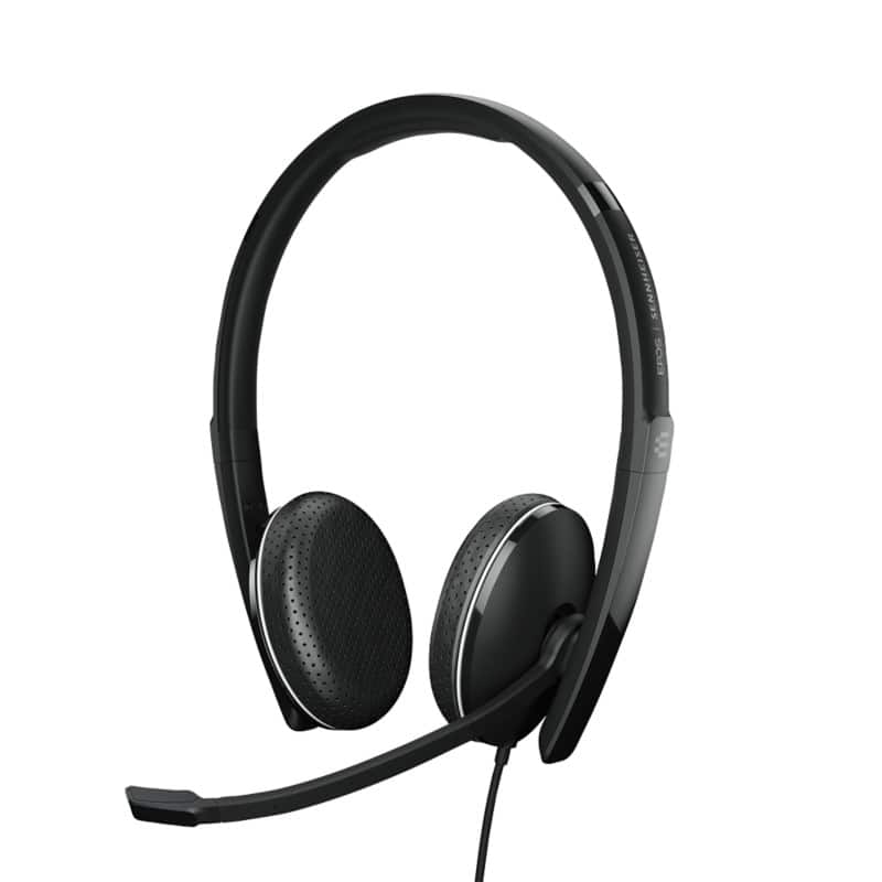 EPOS ADAPT 100 Series Wired Headset Over-the-head, Over-the-ear With Microphone Stereo 165T USB-C II Black
