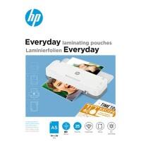 HP Everyday Laminating Pouch A5 Glossy 2 x 40 (80 Microns) Transparent Pack of 25